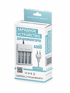 Зарядное устройство для аккумуляторов 18650 на 4 слота Орбита OT-APZ14
